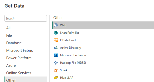 load data to power bi